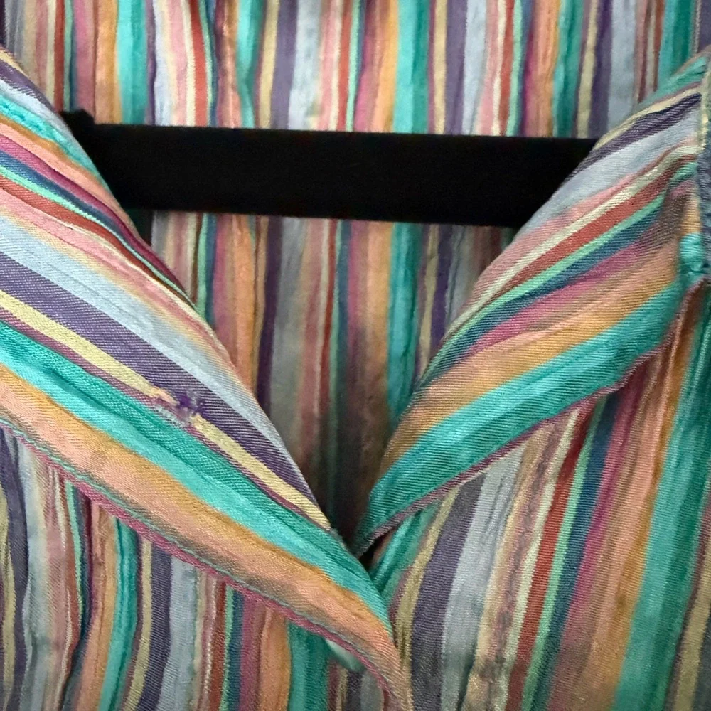 Striped coastal blouse - Picture 6 of 7